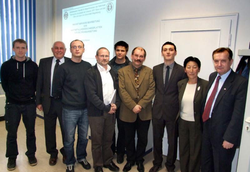 2009. Захист атестаційних робіт студентами Спільного українсько-німецького факультету машинобудування
